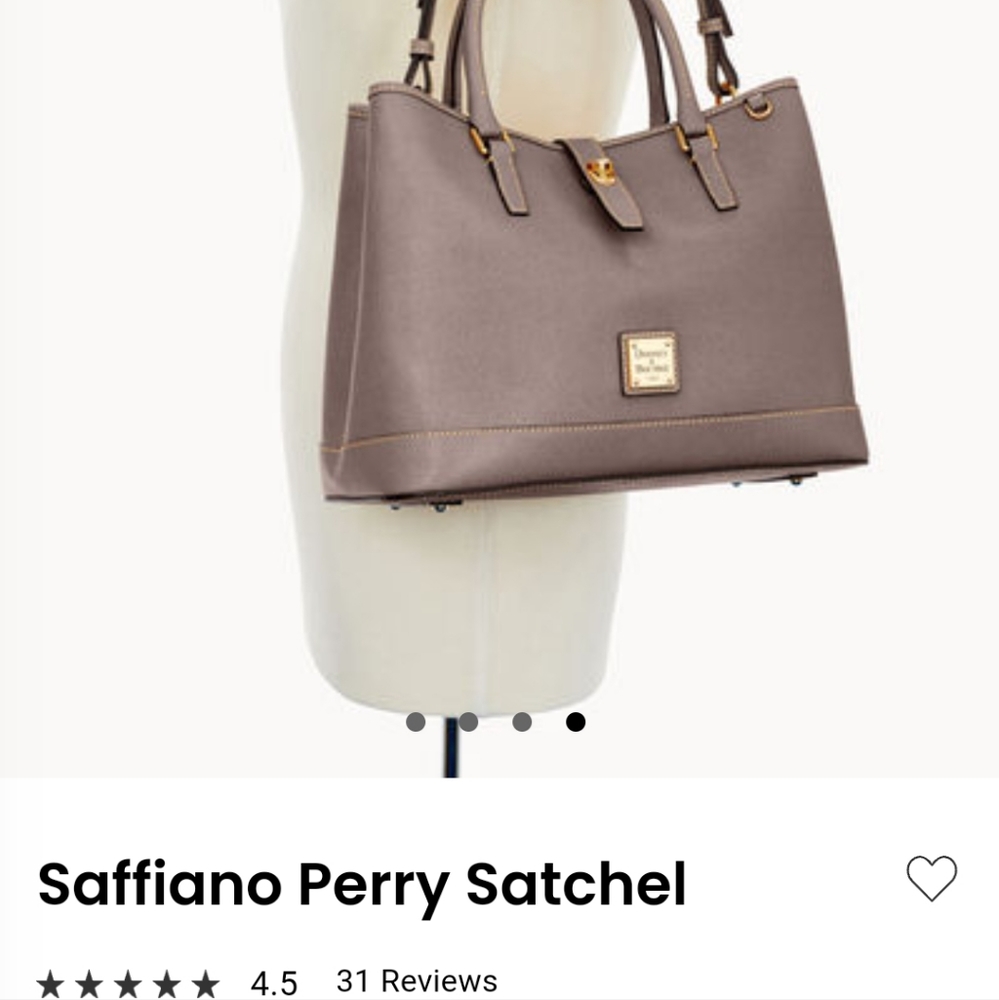 NWT satchel Dooney and Bourke